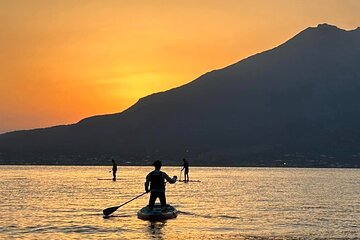 【Available from March 25】Kagoshima Volcano Sunrise SUP Activity Inc. Breakfast & Transport